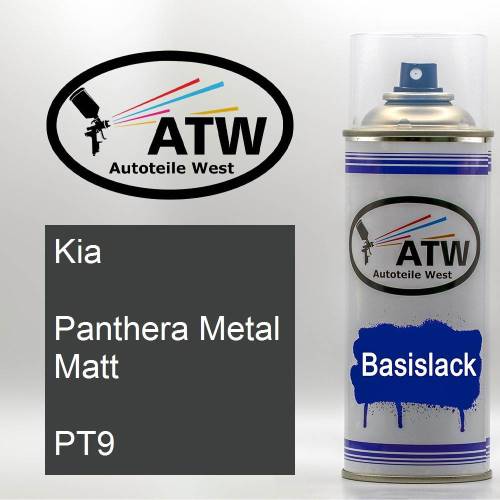 Kia, Panthera Metal Matt, PT9: 400ml Sprühdose, von ATW Autoteile West.